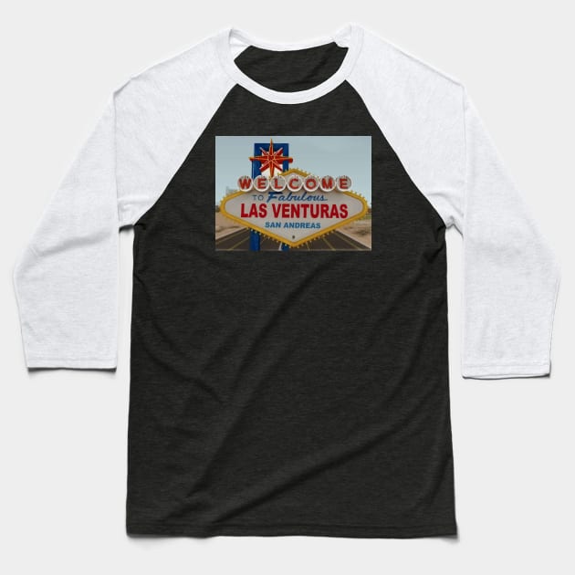 las venturas Baseball T-Shirt by letsholo